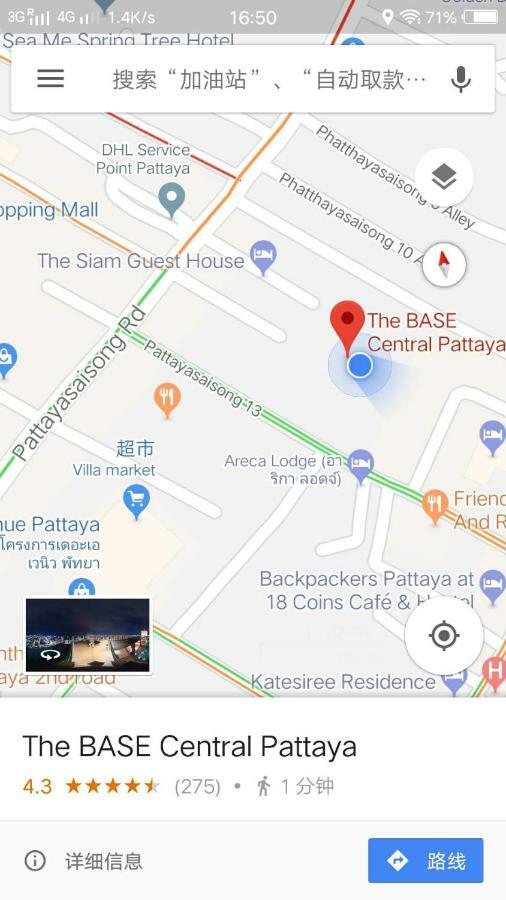 The Base Pattaya 芭提雅基地公寓 Екстериор снимка